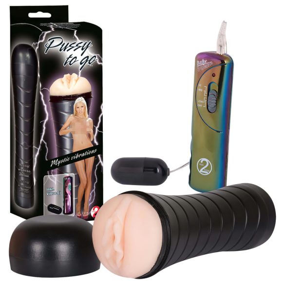 You2Toys Pussy to Go - Vibrations-Vagina, diskret und weich