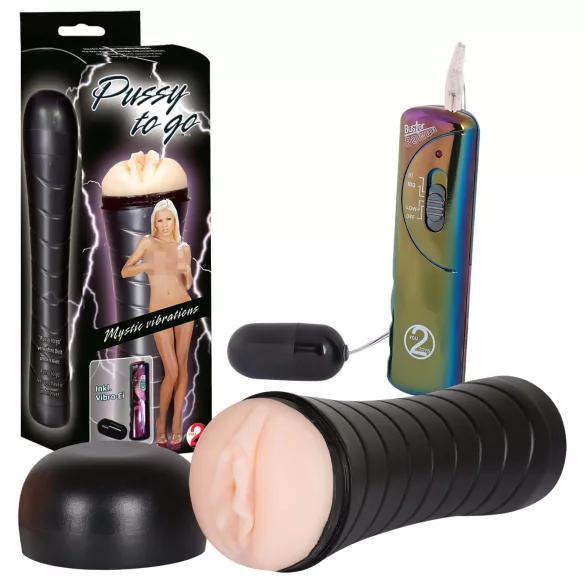 You2Toys Pussy to Go - vibrierende, diskrete, weiche Vagina