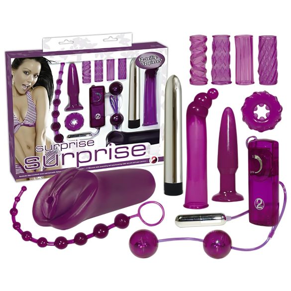 You2Toys - Erotische Überraschungen - Vibrator-Set (12-teilig)