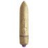 RO-80mm - Mini-Lippenstift-Vibrator (7 Rhythmen) - Gold