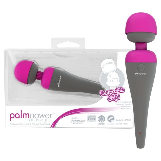 PalmPower Massager Vibrator mit austauschbarem Kopf