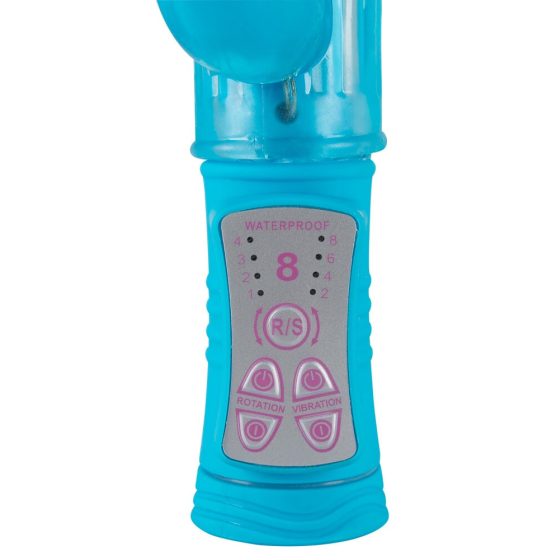You2Toys - Sugar Babe - perliger, kaninchenförmiger Vibrator (blau)