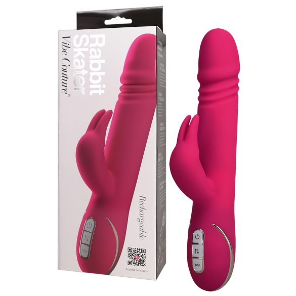 Vibe Couture Rabbit Skater - Hasen-Vibrator (Rosa)