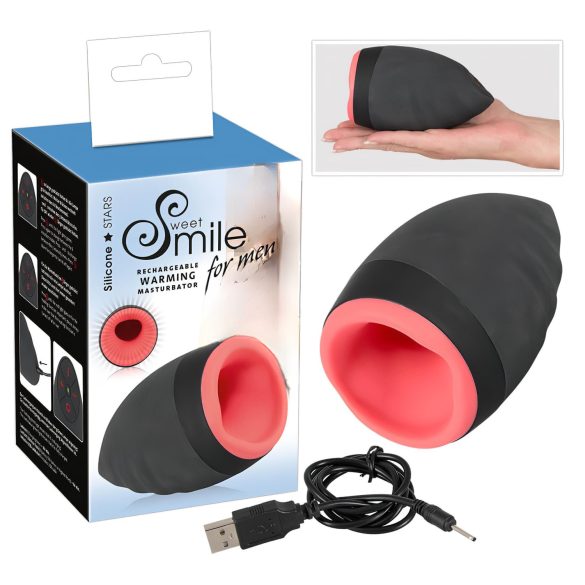 / SMILE Warming - Akku-Wärmemasturbator für Männer
