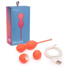   We-Vibe Bloom - Batteriebetriebener Gecko-Ball mit austauschbaren Gewichten (orange)