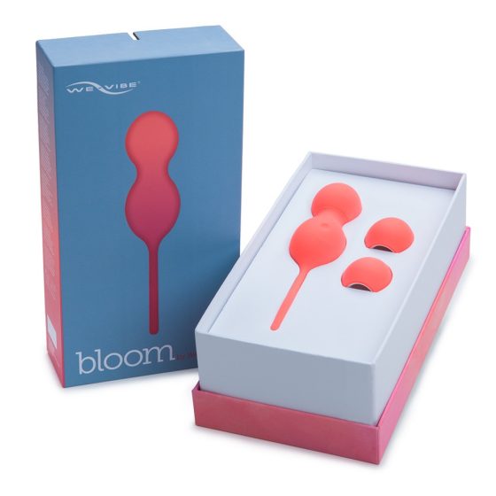We-Vibe Bloom - Batteriebetriebener Gecko-Ball mit austauschbaren Gewichten (orange)