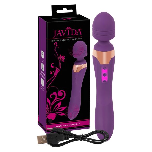 Javida Double - Massagevibrator (Lila)