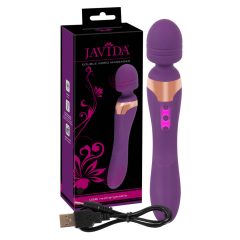 Javida Double - Massage-Vibrator (lila)