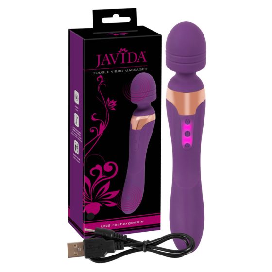 Javida Double - Massage-Vibrator (lila)