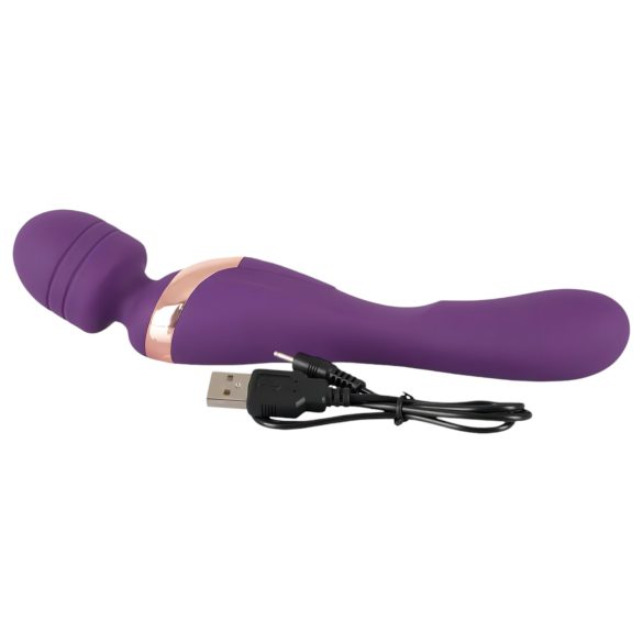 Javida Double - Doppelmassage-Vibrator (lila)