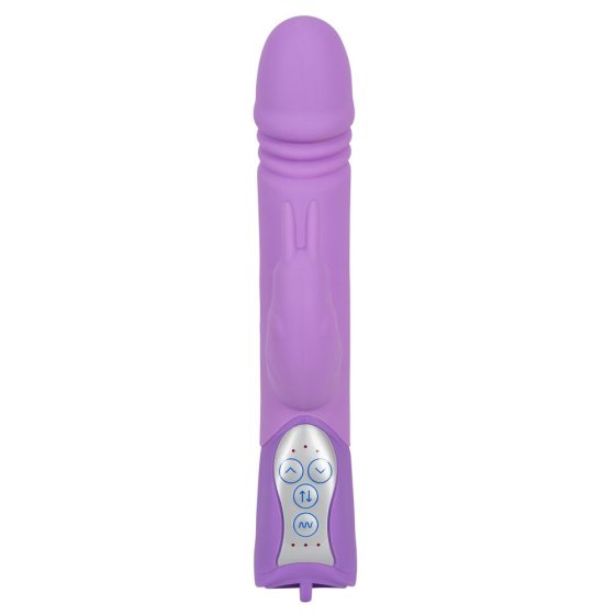 SMILE Push - stoßender Vibrator mit Klitorisarm (lila)
