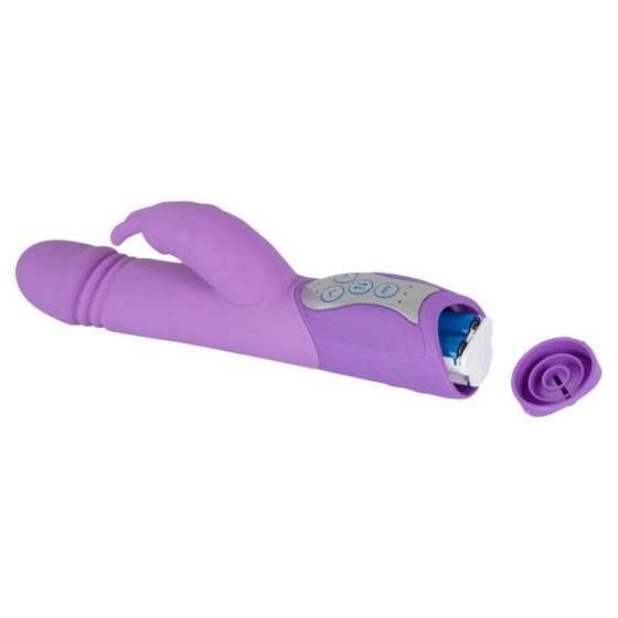 SMILE Push - stoßender Vibrator mit Klitorisarm (lila)