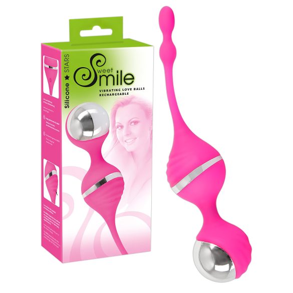 SMILE Love Ball - Vibrations-Liebeskugel (pink)