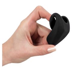 Lust - batteriebetriebener vibrierender Penisring (schwarz)
