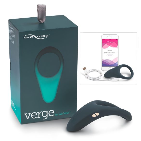 We-Vibe Verge - Wiederaufladbarer, vibrierender Penisring (Grau)