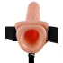 Pipedream - Fetish Strap-on 9 - umschnallbarer Vibrator (naturfarben)