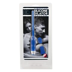   You2Toys - DILATOR - hohler Silikon Harnröhrenvibrator - blau (7mm)