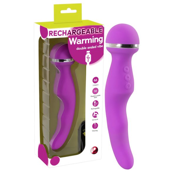 You2Toys - Warming - Wiederaufladbarer Wärme-Massage-Vibrator (Pink)