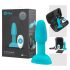 b-Vibe Rimming - Rotierender Perlen-Analvibrator (türkis)