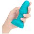 b-Vibe Rimming - Rotierender Perlen-Analvibrator (türkis)