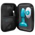 b-Vibe Rimming - Rotierender Perlen-Analvibrator (türkis)