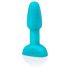 b-Vibe Rimming - Rotierender Perlen-Analvibrator (türkis)