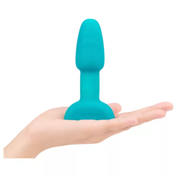 b-Vibe Rimming - Rotierender Perlen Analvibrator (Türkis)