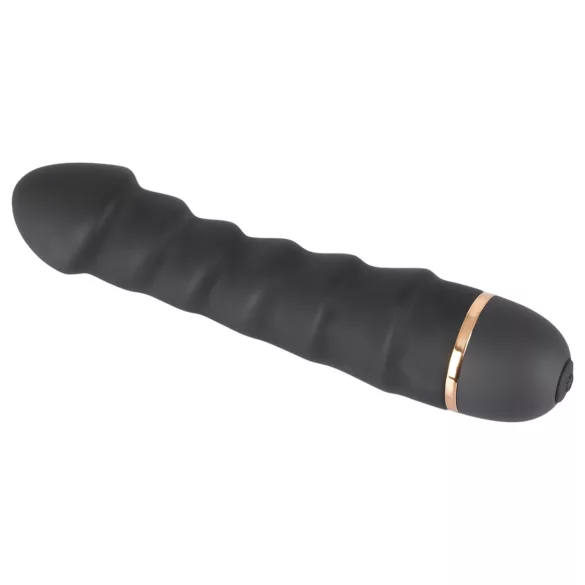 You2Toys - Bendy Ripple - geriffelter Vibrator (schwarz)