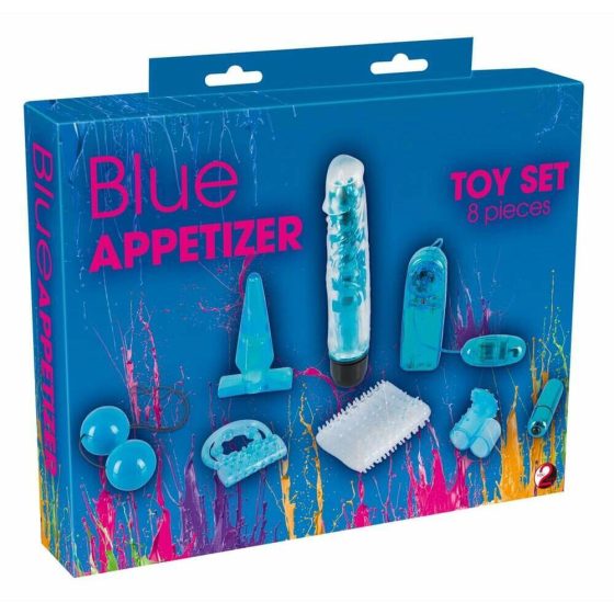 You2Toys - Blauer Appetizer - Vibratorenset (8 Stück)