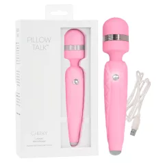   Pillow Talk Cheeky Wand - wiederaufladbarer Massagevibrator (pink)