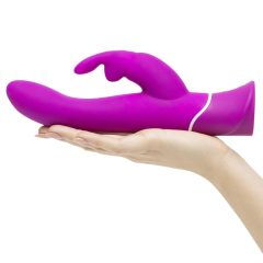   Happyrabbit Curve - Wasserdichter, akkubetriebener Vibrator mit Klitorisarm (lila)