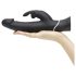 Happyrabbit Realistic - Wasserdichter Vibrator mit Klitorisstimulation