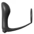 Analfantasy - Fingeranale Vibrator mit Penisring (Schwarz)