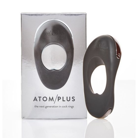 Atom Plus - Doppelmotor-Vibrations-Penisring (schwarz)
