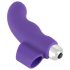 SMILE Finger - gewellter Silikon-Fingervibrator (Lila)