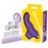 SMILE Finger - gewellter Silikon-Fingervibrator (Lila)
