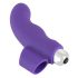 SMILE Finger - gewellter Silikon-Fingervibrator (Lila)