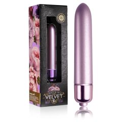   Touch of Velvet - Mini-Lippenstift-Vibrator (10 Schläge) - lila