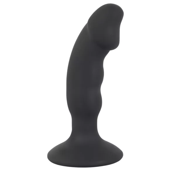 Black Velvet - Akkubetriebener Penis-Analvibrator (schwarz)