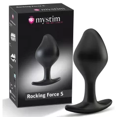 mystim Rocking Force S - Elektro-Analplug - klein (schwarz)