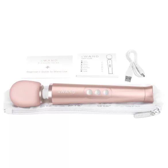 Le Wand Petite - Exklusiver Massage-Vibrator (Roségold)