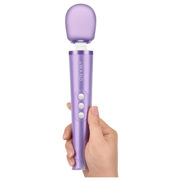 Le Wand Petite - Exklusiver wiederaufladbarer Vibrator (Lila)