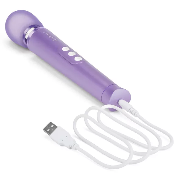 Le Wand Petite - exklusiver, wiederaufladbarer Massagevibrator (lila)