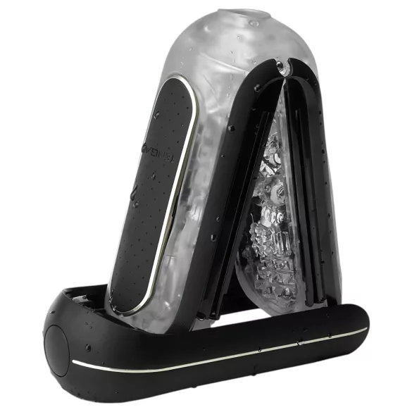TENGA Flip Zero - vibrierender Masturbator (schwarz)