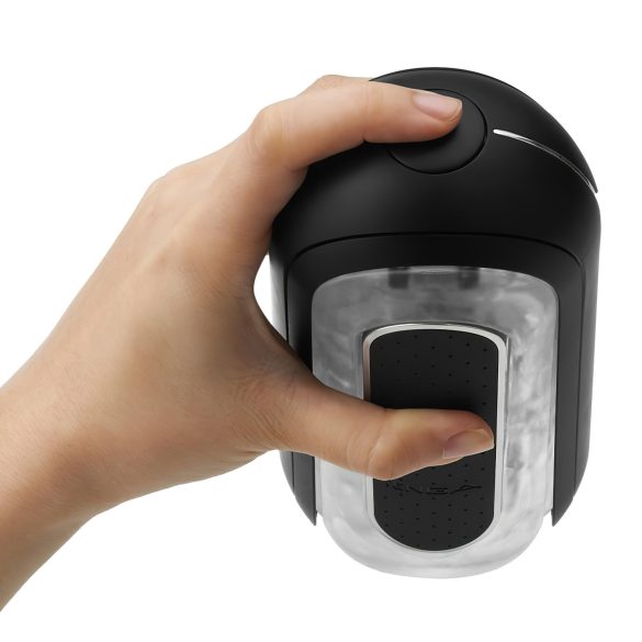 TENGA Flip Zero - vibrierender Masturbator (schwarz)