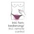 SMILE Slip - Akku Vibrator zum Anklippen mit Fernbedienung (Pink)