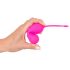 SMILE Love Balls - Wiederaufladbares, Funk Vibrations-Ei (Pink)