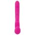 Double2Teaser - anpassbarer Vibrator ohne Riemen (pink)