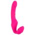 Double2Teaser - anpassbarer Vibrator ohne Riemen (pink)
