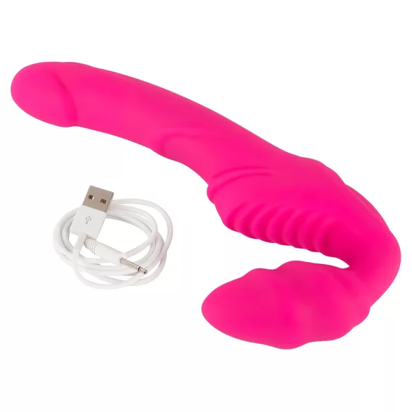 Double2Teaser - Auflegevibrator ohne Halteriemen (pink)
